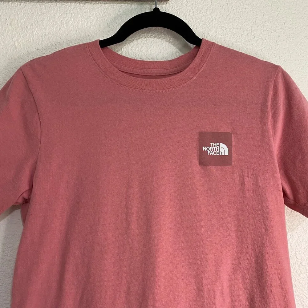The North Face Women's Small Pink Never Stop Exploring Short Sleeve Tee - Picture 10 of 13